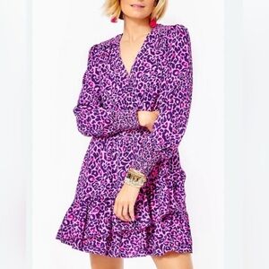 NWT Lilly Pulitzer Cristiana stretch dress My Favorite Spot 14